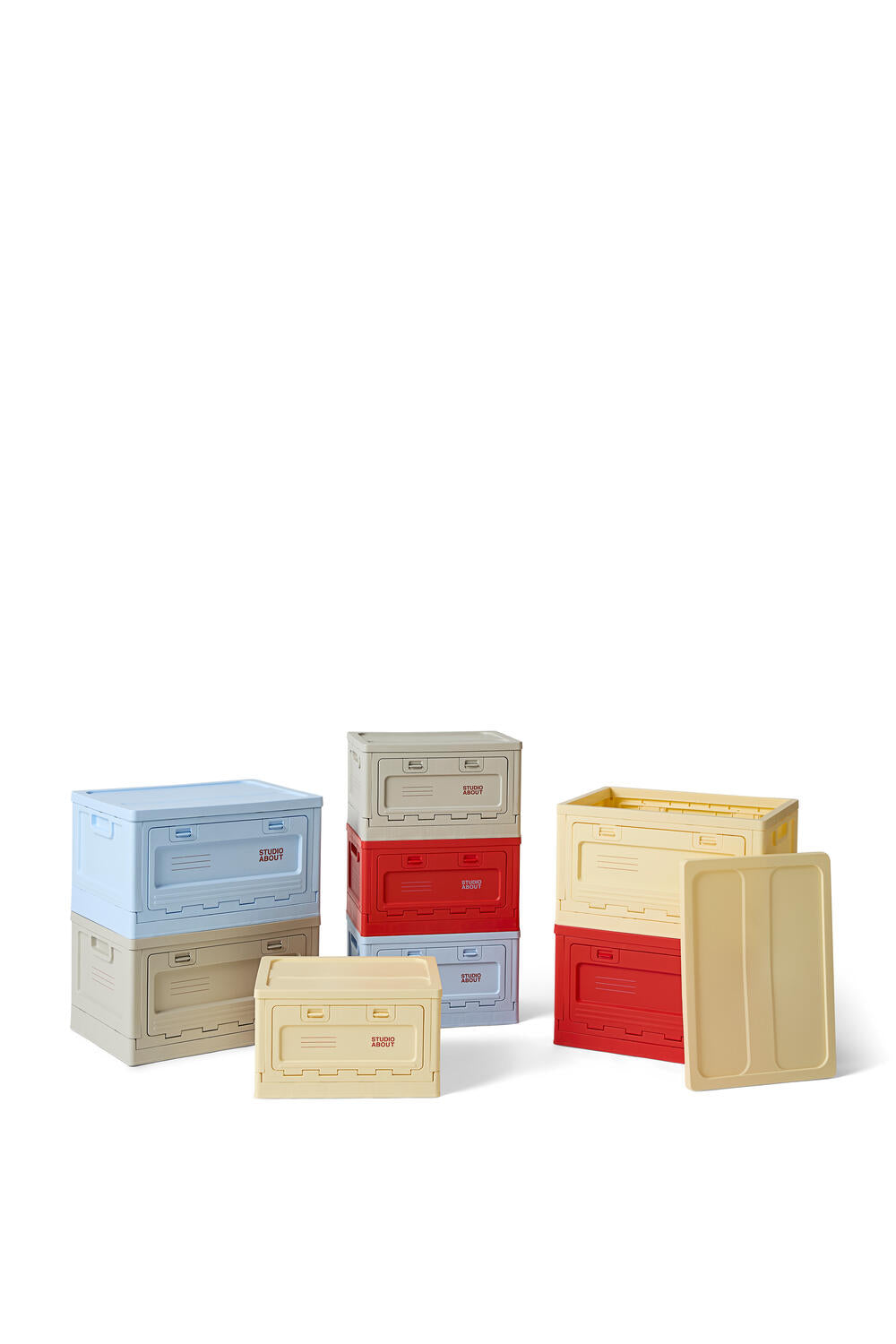 Boks, stor - lys gul